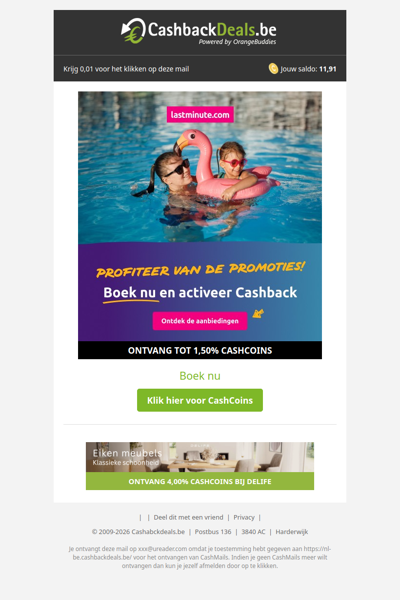 Profiteer van promoties bij lastminute.com!