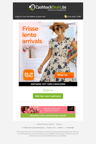 Frisse lente arrivals bij Temu!