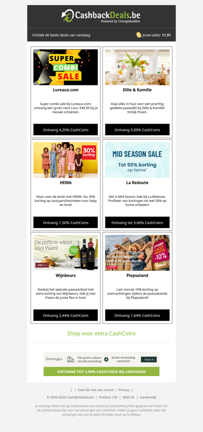 Deze geweldige lente deals mag je niet missen!