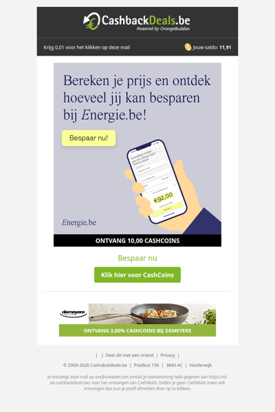 Zeker van een scherp tarief!