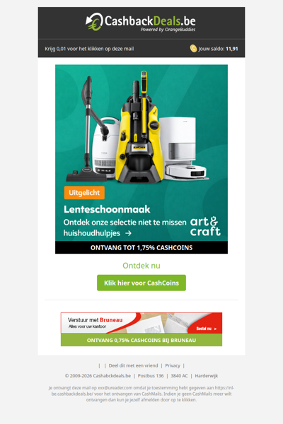 Alles voor de lenteschoonmaak bij Art & Craft