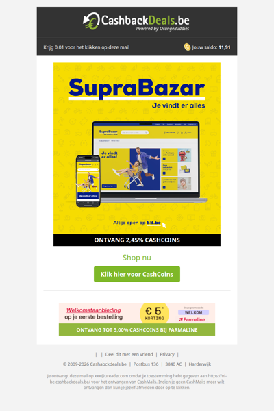 Alles wat je zoekt, vind je hier!