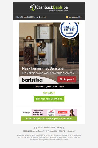 Maak kennis met Baristina!