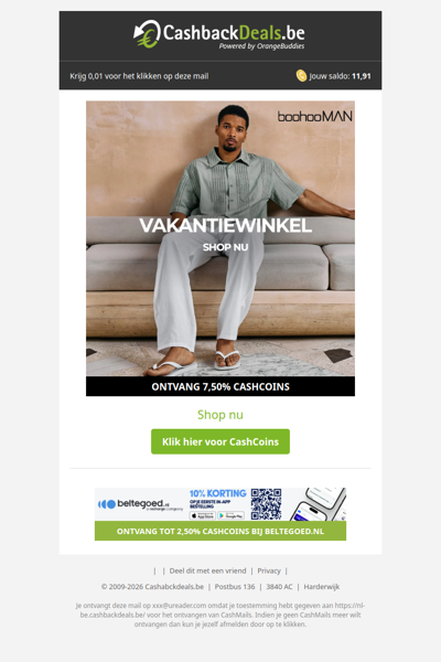 Ontdek de vakantiewinkel van boohooMAN!