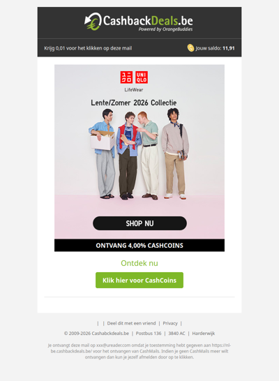 Ontdek de nieuwe collectie bij UNIQLO