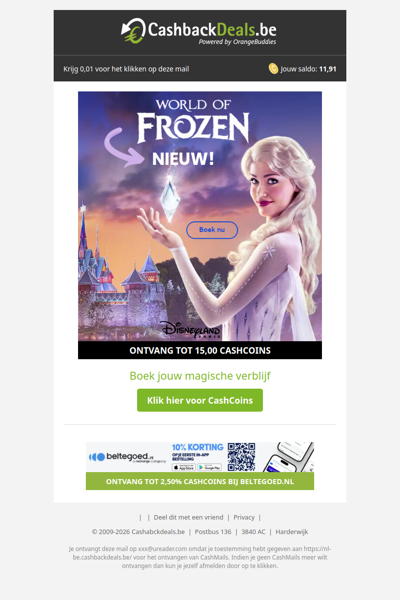 NIEUW bij Disneyland Paris: World of Frozen