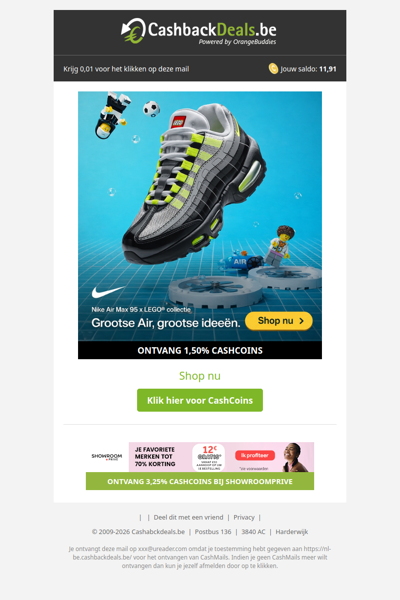 Ontdek de nieuwe Nike x LEGO collectie!