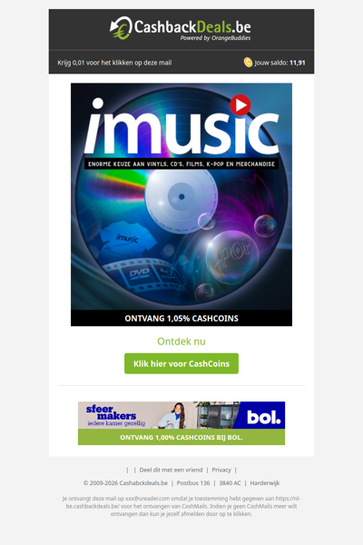 Enorme keuze aan vinyls, films en meer bij iMusic!