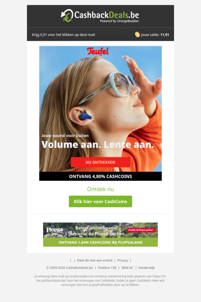 Jouw sound voor buiten bij Teufel