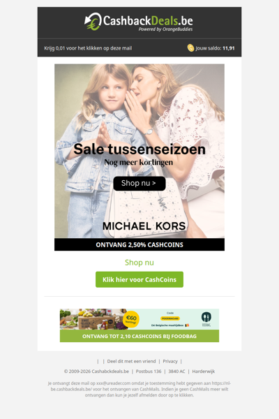 Sale tussenseizoen: nog meer kortingen bij Michael Kors!