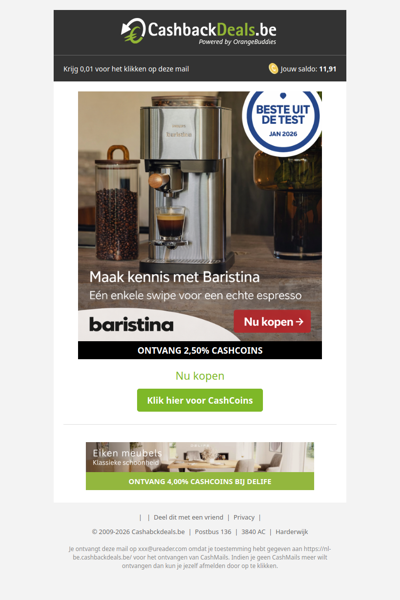 Maak kennis met Baristina!