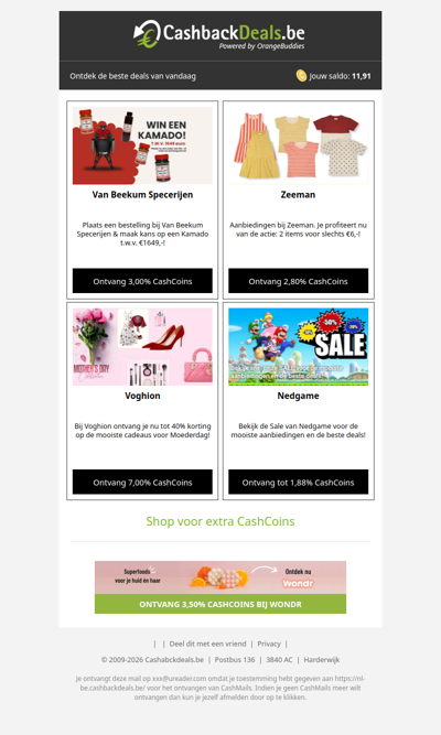 Deze geweldige deals mag je niet missen!