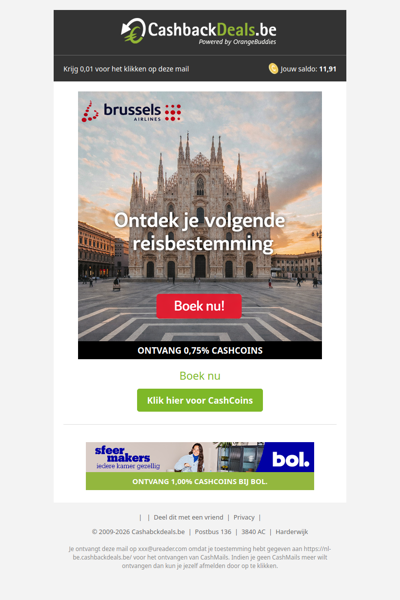 Ontdek je volgende reisbestemming!