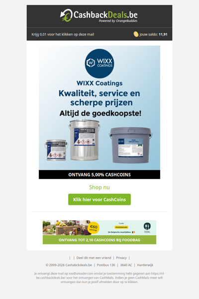 Kwaliteit, service en scherpe prijzen bij Wixx Coatings!
