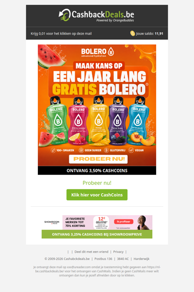Proef Bolero en win een jaar lang jouw favoriete smaken