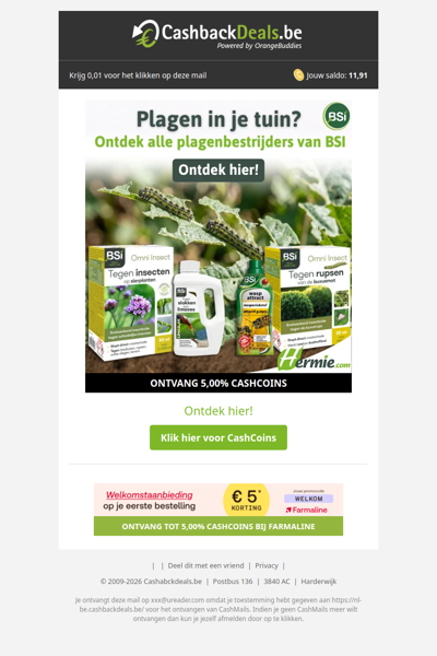 Alles voor een gezonde en plaagvrije tuin bij Hermie
