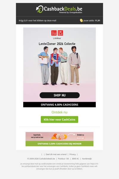 Ontdek de nieuwe collectie bij UNIQLO
