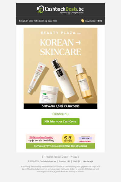 Korean skincare bij Beauty Plaza!