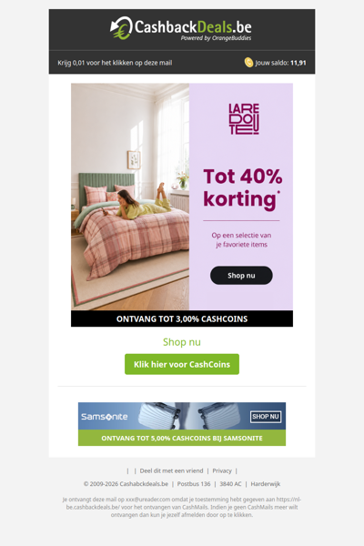 Tot 40% korting op must-haves voor in huis