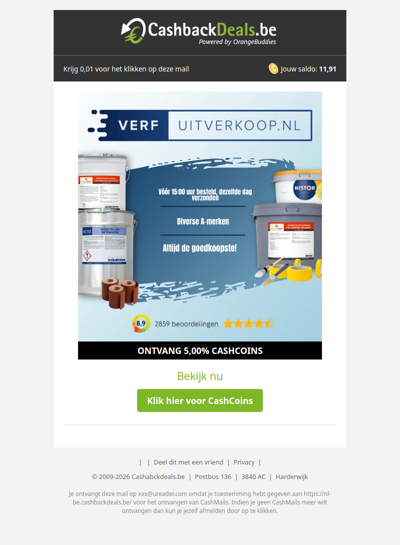 De goedkoopste verf nu bij Verfuitverkoop!