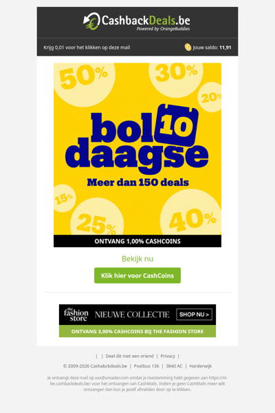 De bol 10-daagse is begonnen: ontdek nu meer dan 150 deals