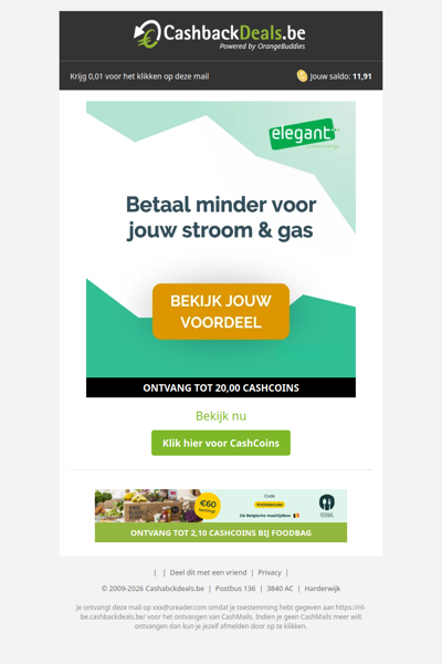 Betaal minder voor energie en bespaar direct