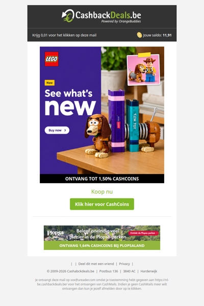 Shop de allernieuwste LEGO collectie
