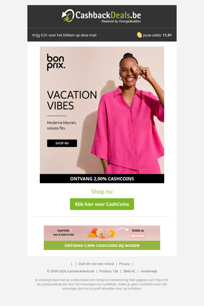 Shop de perfecte vakantie outfits bij Bonprix