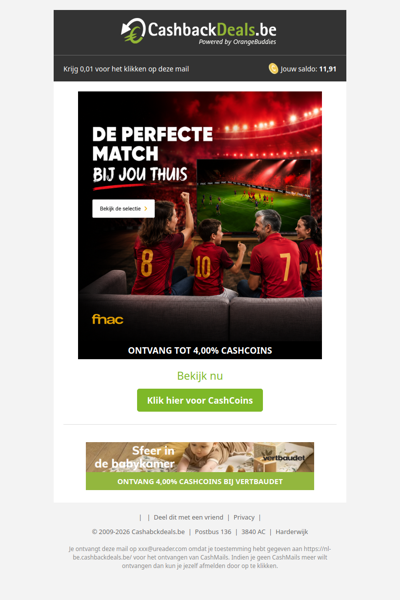 De perfecte match voor sportfans vind je bij FNAC