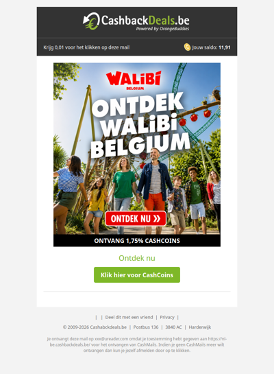Scoor nu jouw tickets voor een spectaculaire dag bij Walibi