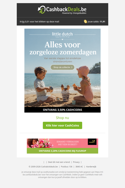 Ontdek de zomerse collectie van Little Dutch