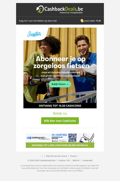 Jouw perfecte fietsabonnement begint hier