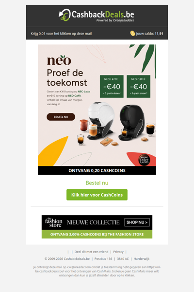 Proef premium koffie met Dolce Gusto NEO