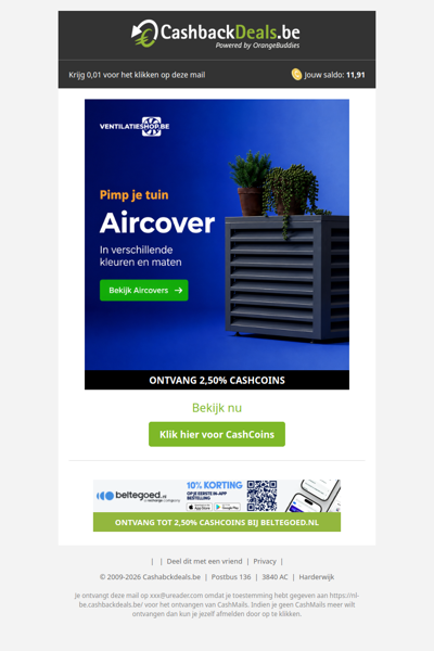 Geef je tuin een stijlvolle upgrade met Aircover