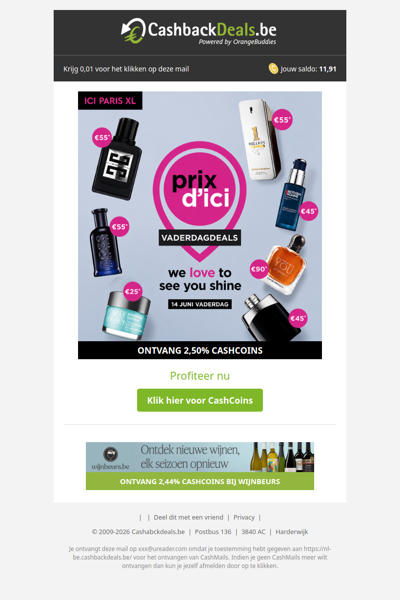 Vaderdag komt eraan: profiteer van topdeals