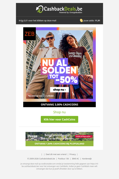 Scoor jouw favoriete fashionitems met tot 50% korting