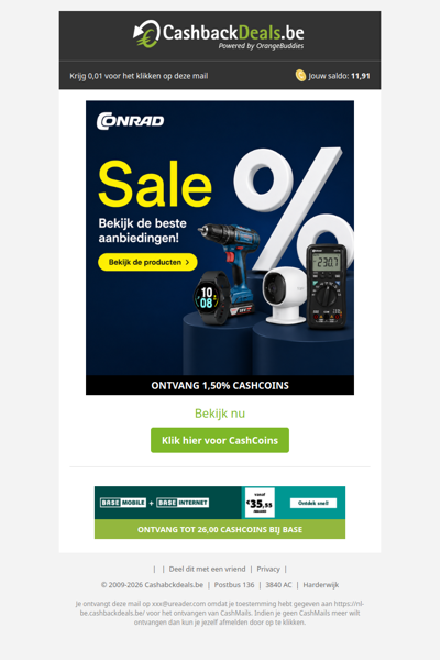 Conrad Sale: ontdek de beste aanbiedingen
