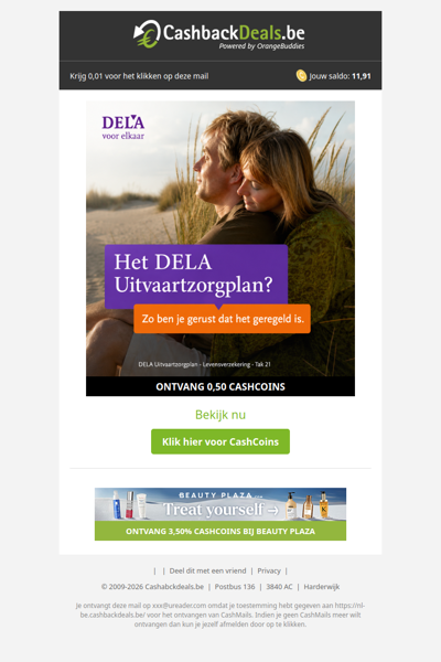 Denk vooruit met het DELA Uitvaartzorgplan