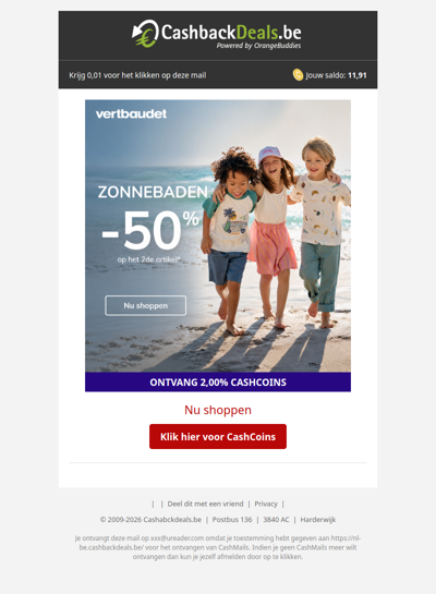 Mix & match favoriete zomerlooks met 50% korting
