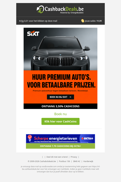 Huur premium auto's voor betaalbare prijzen