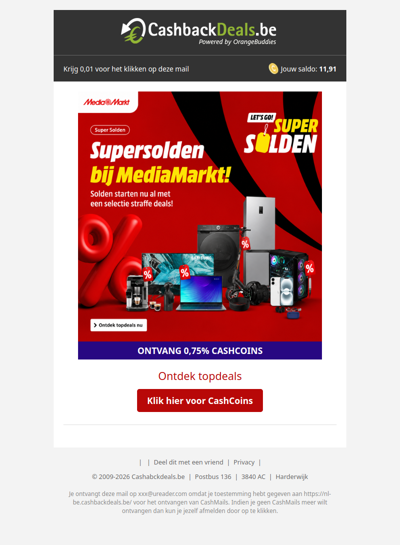 Supersolden bij MediaMarkt: scoor nu topdeals!