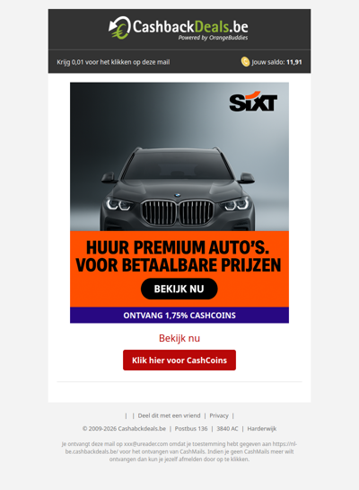 Huur goedkoop een auto voor je vakantie!