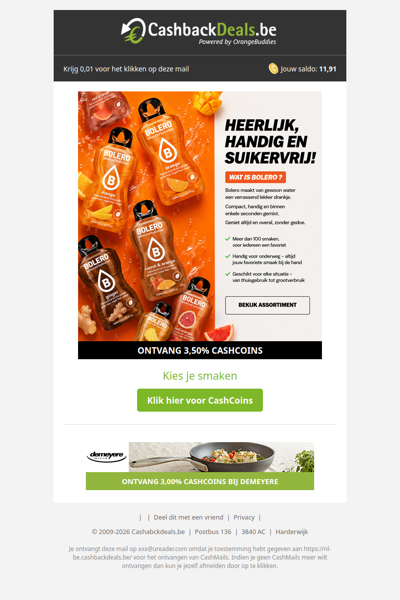 Heb jij al alle smaken van Bolero geproeft?