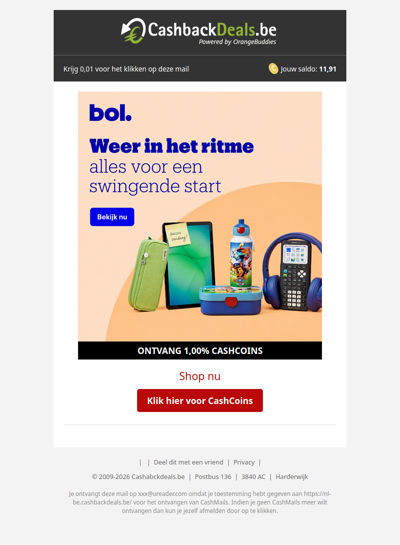 Alle schoolspullen vind je bij bol.