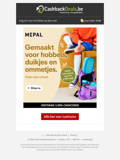 Klaar voor elk schoolavontuur!