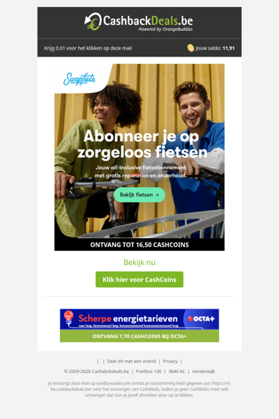 Jouw perfecte fietsabonnement begint hier