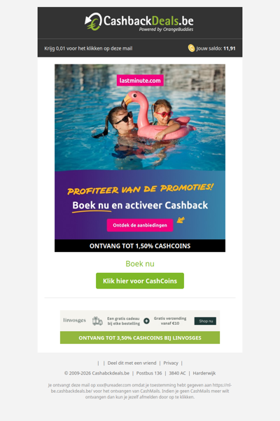 Profiteer van promoties bij lastminute.com!