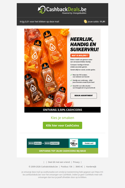 Heb jij al alle smaken van Bolero geproeft?