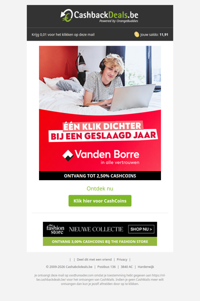 Shop voor een geslaagd jaar bij Vanden Borre