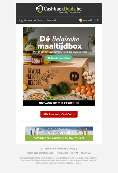 Eet gemakkelijk lokaal met Foodbag